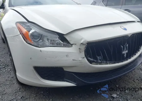 2015 Maserati Quattroporte S Q4 from USA, damaged, VIN ZAM56RRA3F1151837